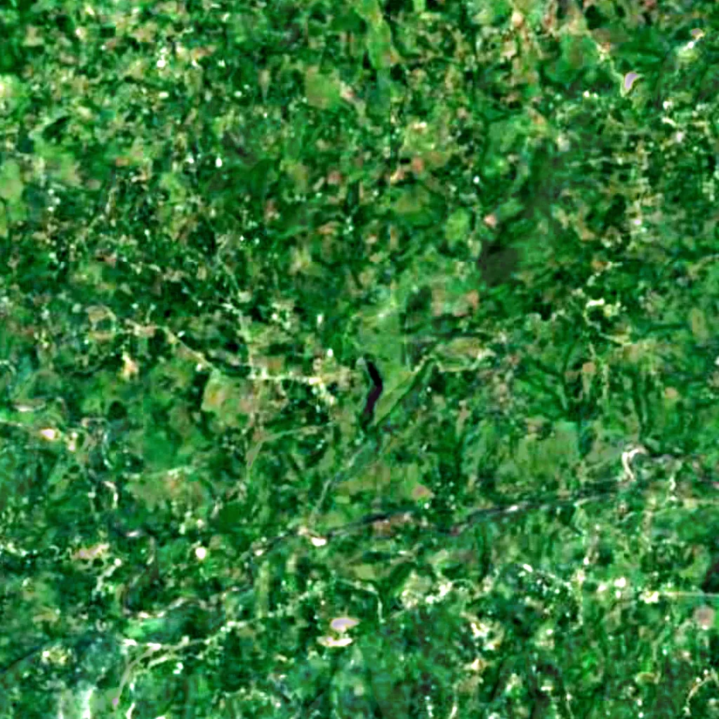 Salto de Mortiño seen from above (Sentinel-2)