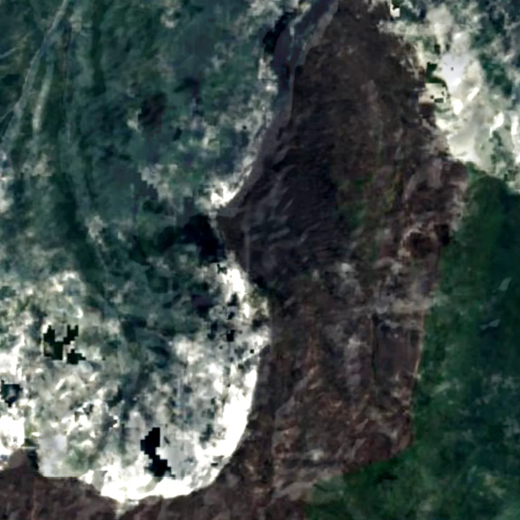 Salto Roraima seen from above (Sentinel-2)