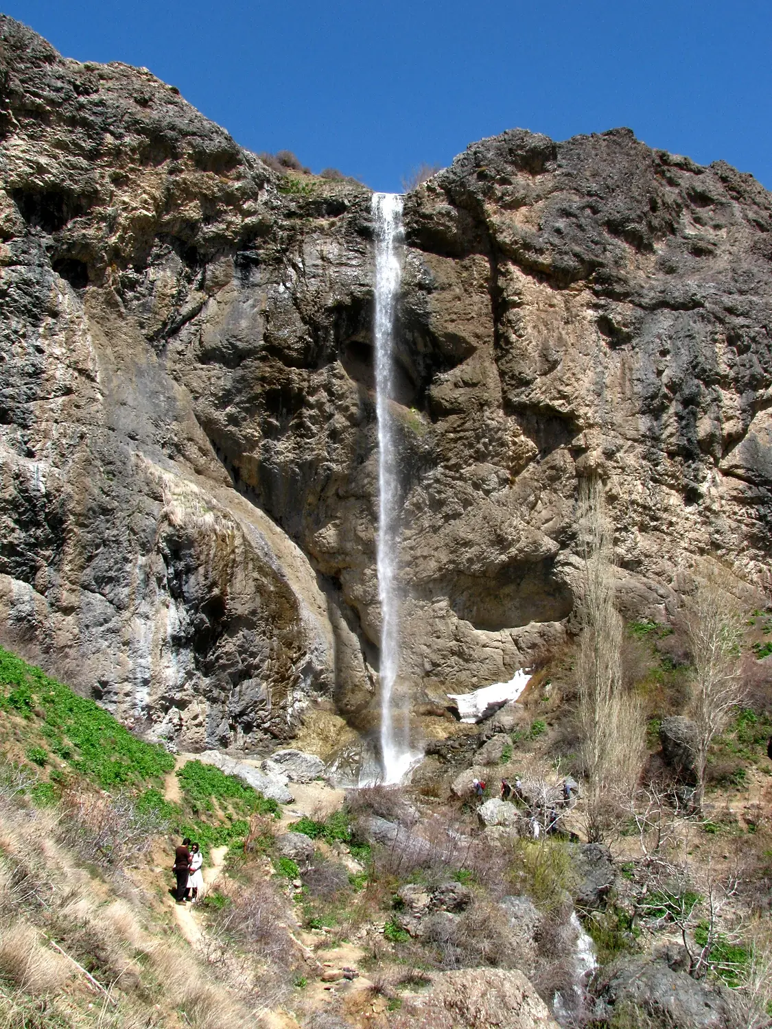 Sangan Waterfall in May