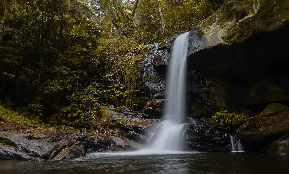 Sanje middle waterfall