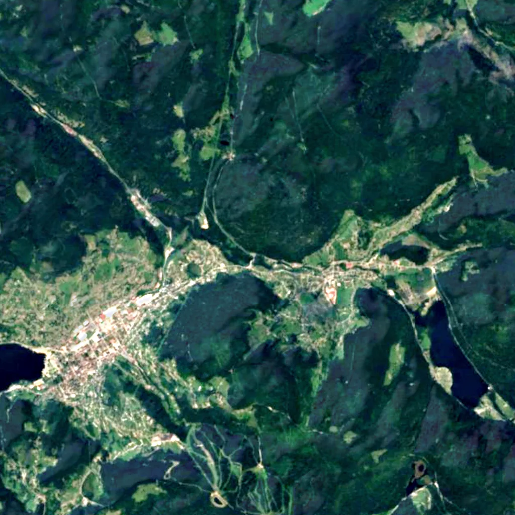 Saut des Cuves seen from above (Sentinel-2)