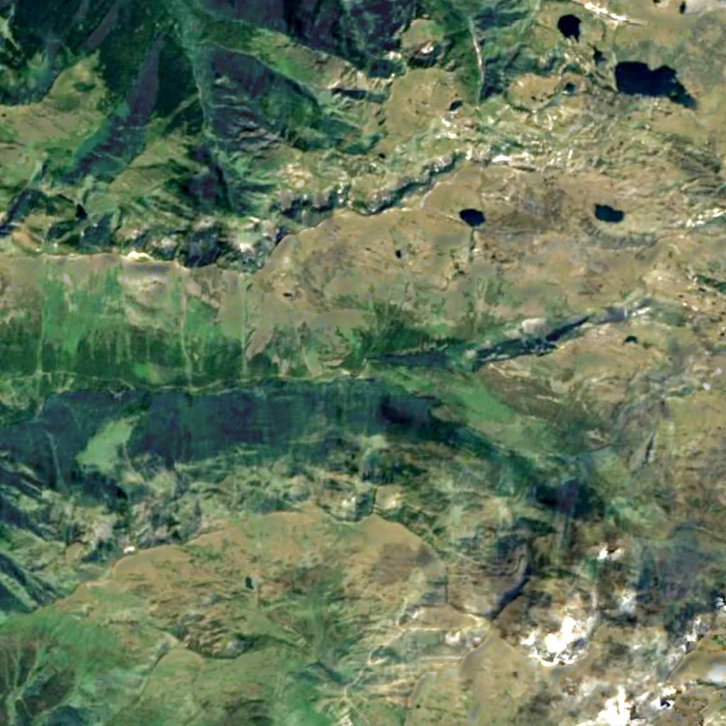 Saut deth Pish seen from above (Sentinel-2)