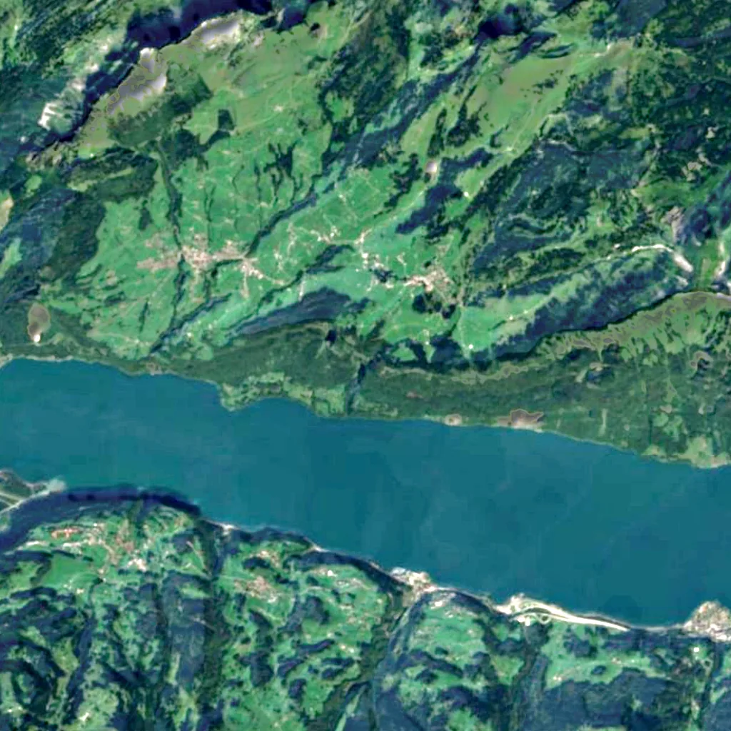 Seerenbach Falls seen from above (Sentinel-2)