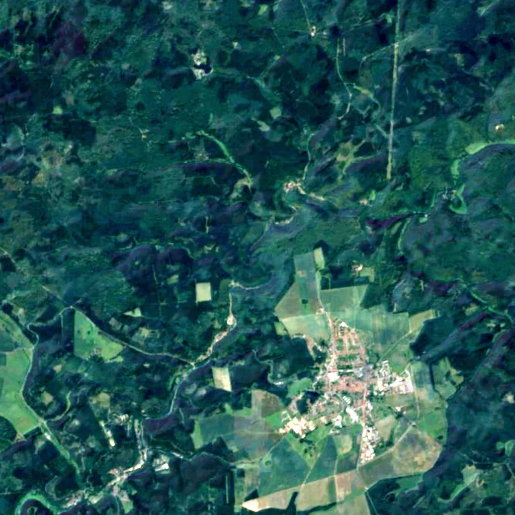 Selkefall seen from above (Sentinel-2)