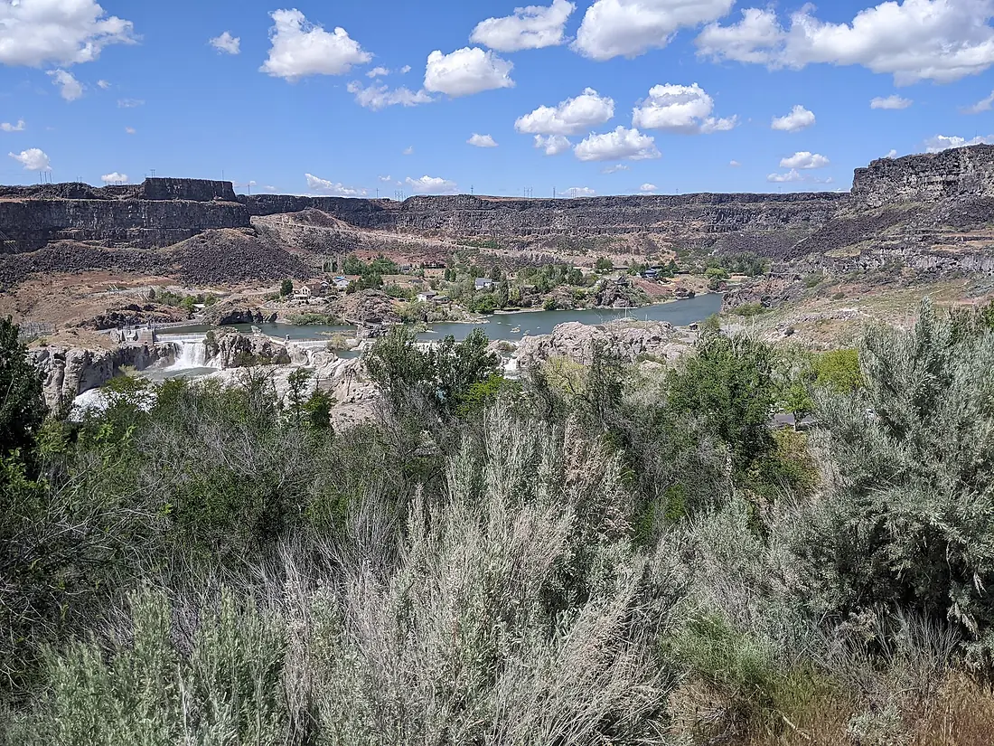 At a distance, Shoshone falls, Idaho 2
