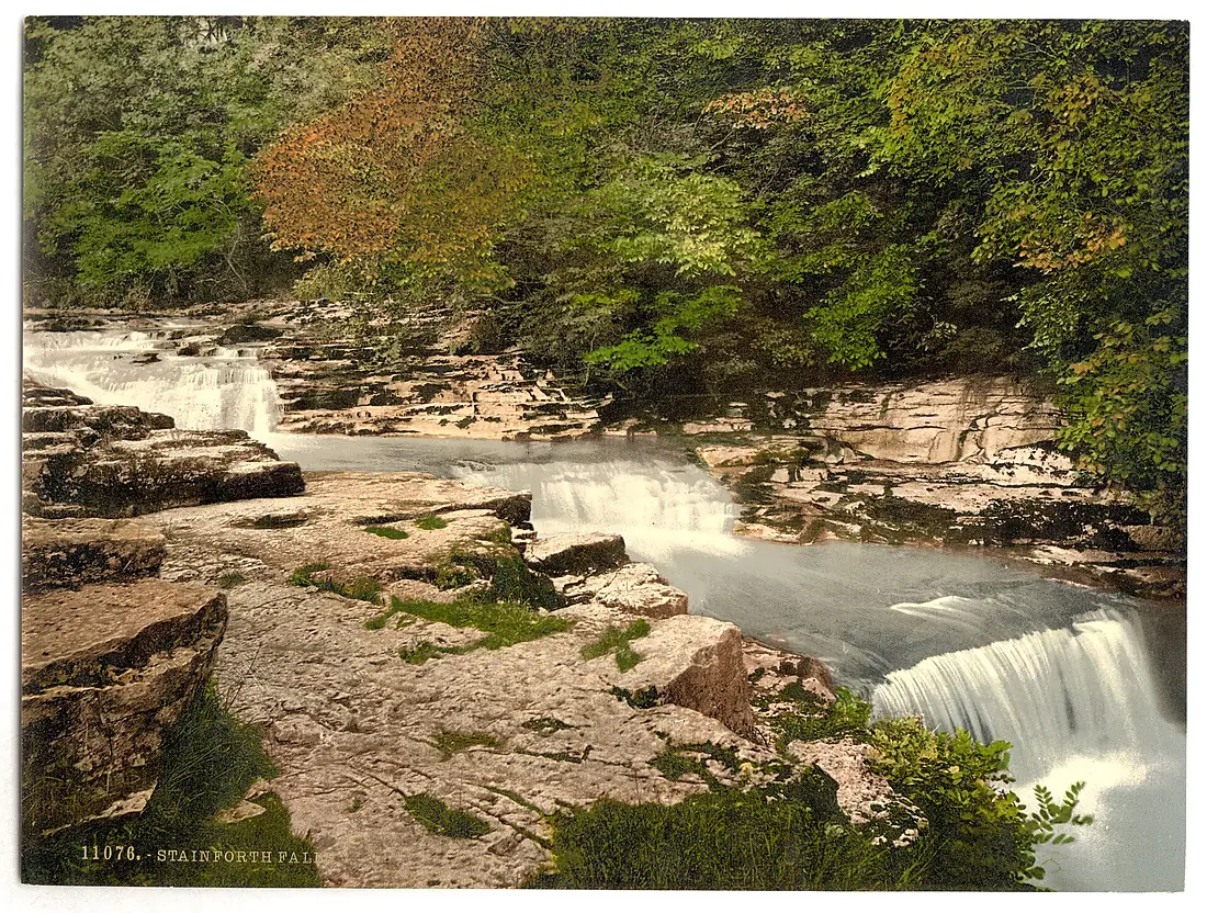 Stainforth Falls, Yorkshire, England-LCCN2002708332