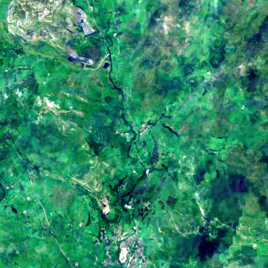 Stainforth Force seen from above (Sentinel-2)