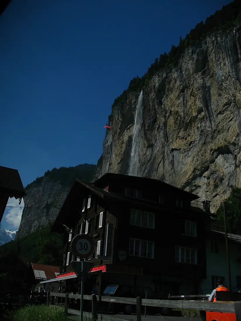 4658 - Lauterbrunnen - Staubbachfälle viewed from Fuhren