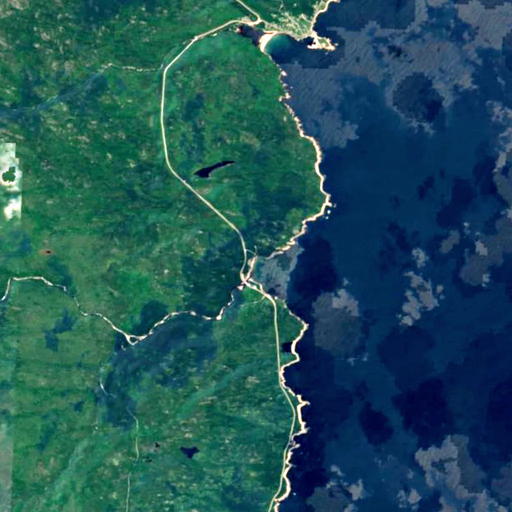 Still Brook Waterfall seen from above (Sentinel-2)