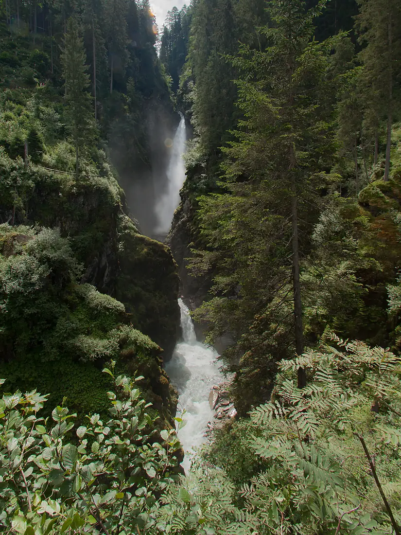 Untersulzbachfall - Hochformat