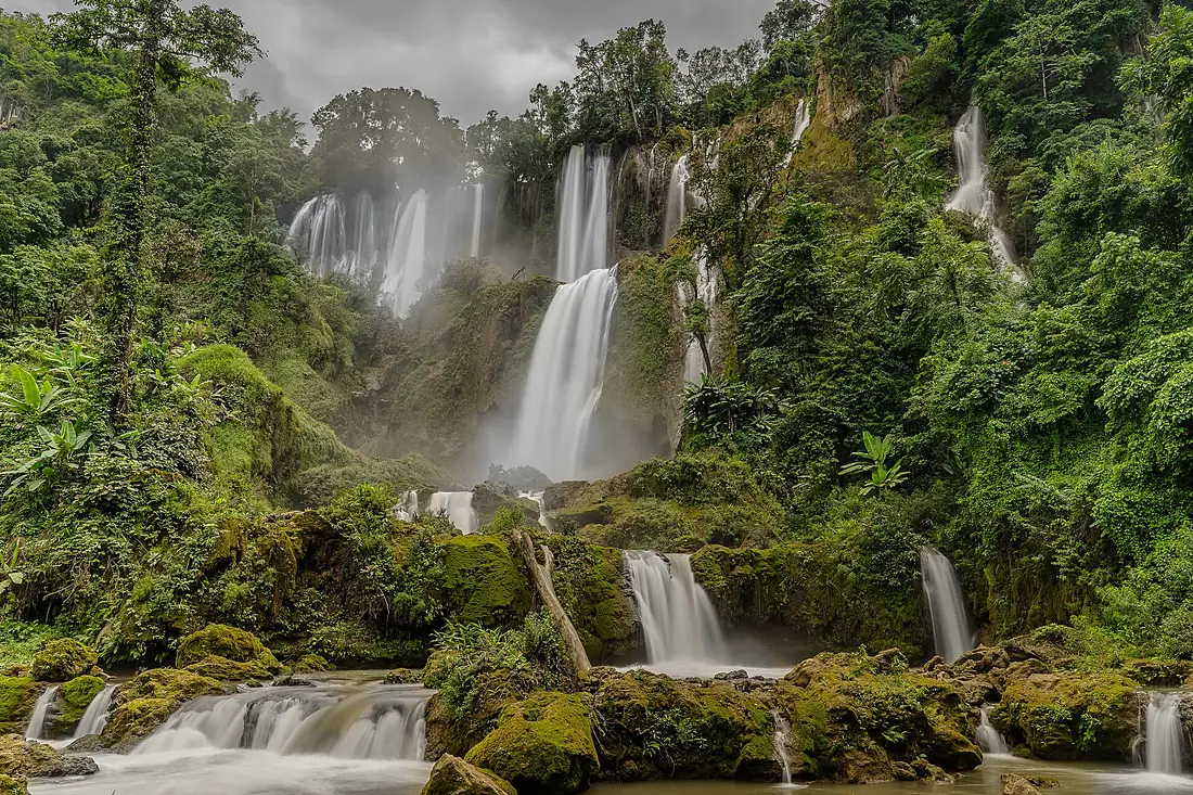 Thi Lo Su Waterfall, Umphang Wildlife Sanctuary, Tak Province, Thailand