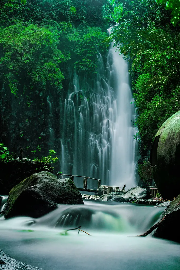Tinago falls in Iligan City
