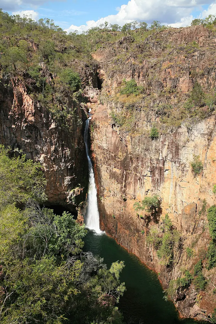 .00 1245 Tolmer Falls im Litchfield National Park, Australien