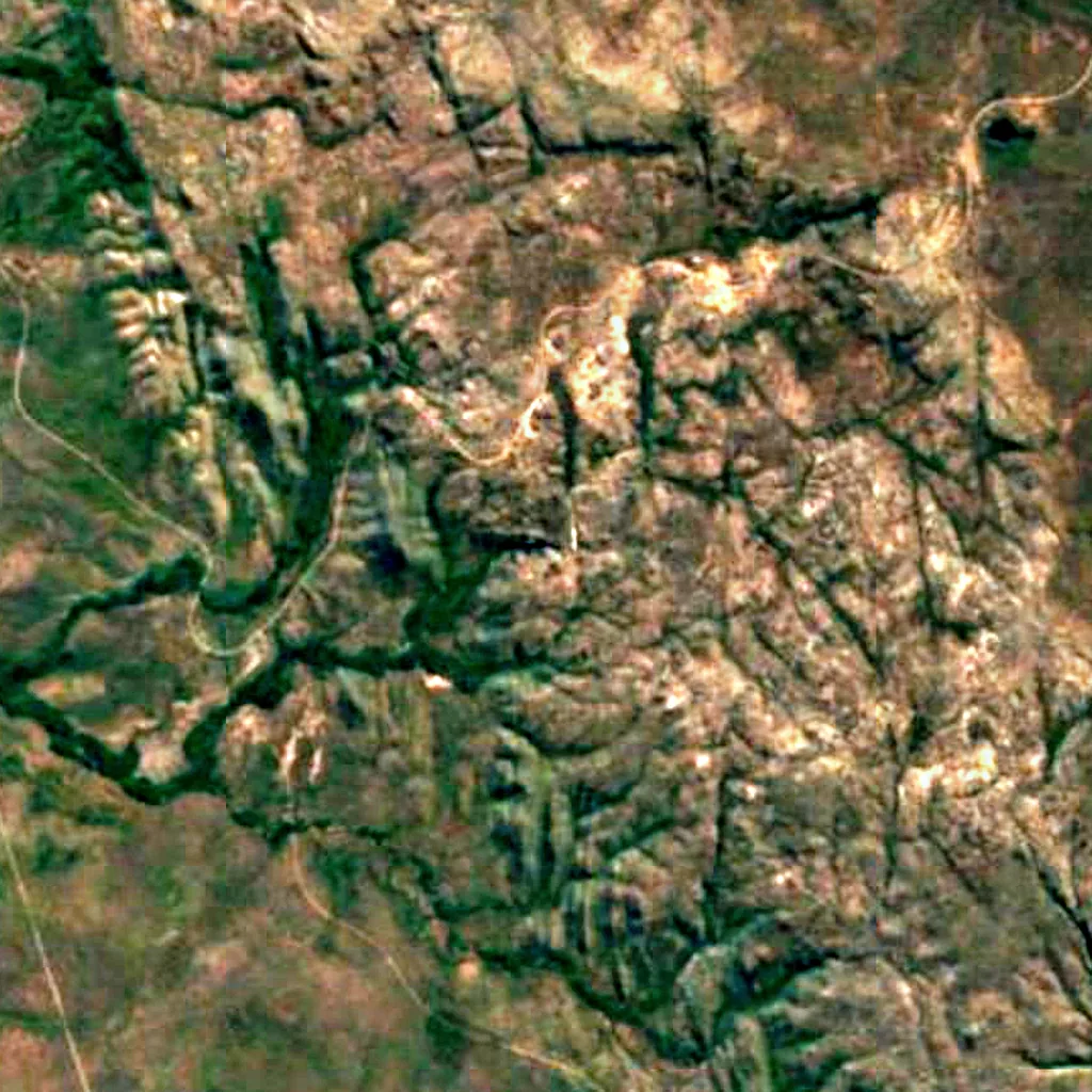 Tolmer Falls seen from above (Sentinel-2)