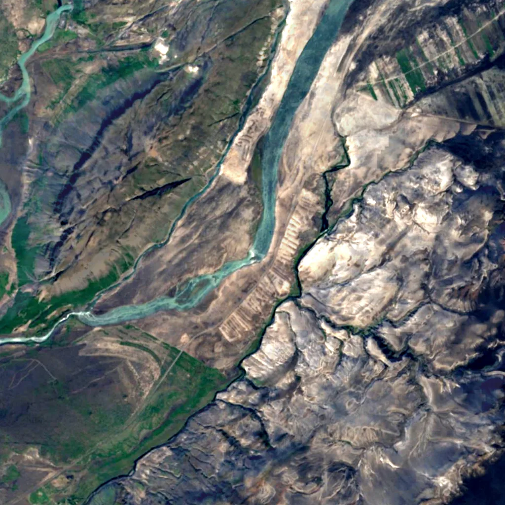 Tröllkonuhlaup seen from above (Sentinel-2)
