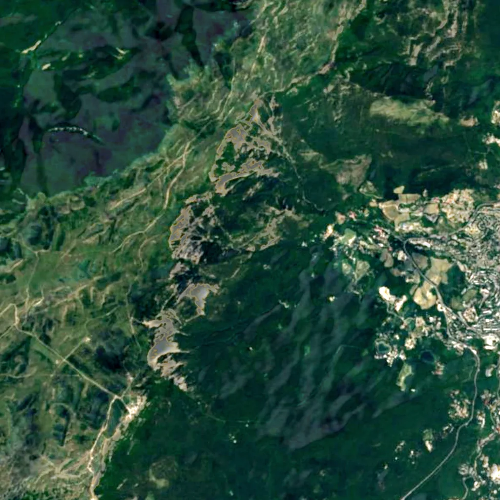 Uchan-su seen from above (Sentinel-2)