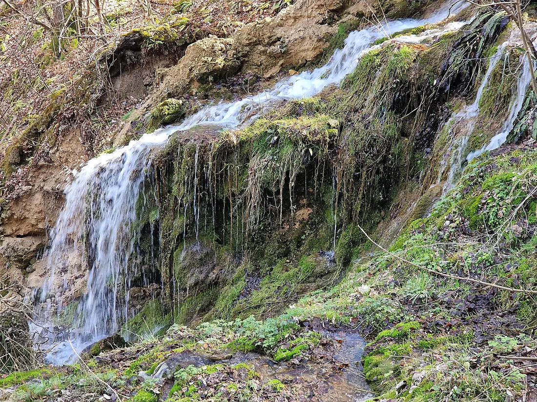 Bad Urach, below waterfall
