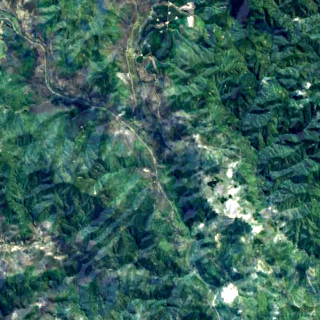 Waipunga Falls seen from above (Sentinel-2)